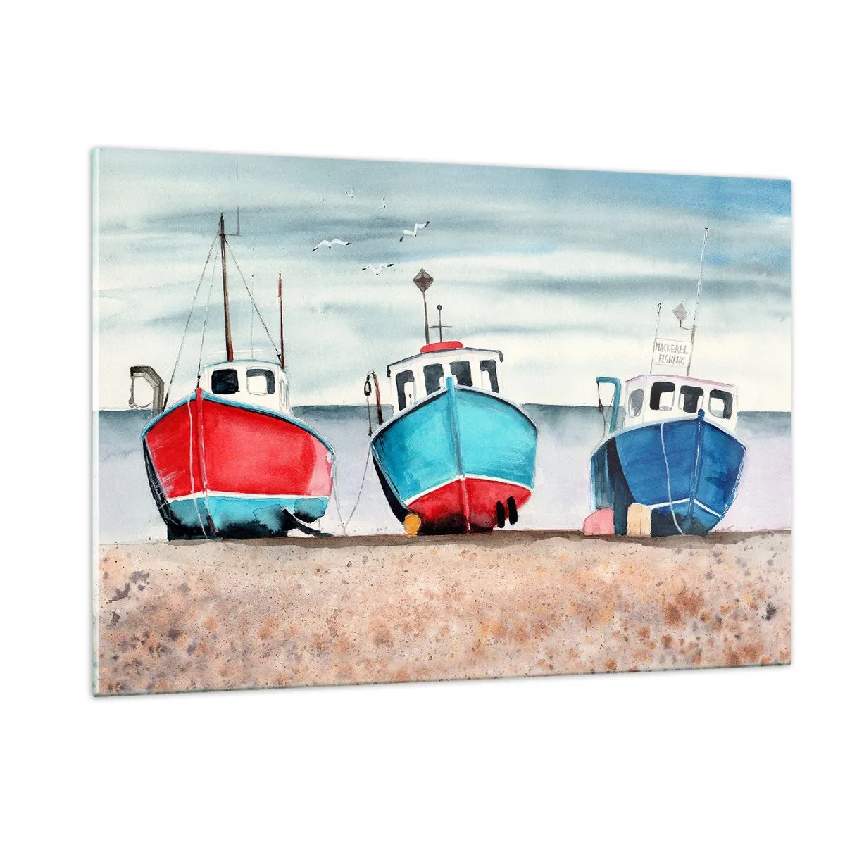 Obraz na skle - Pripravené na úlovok - 120x80 cm