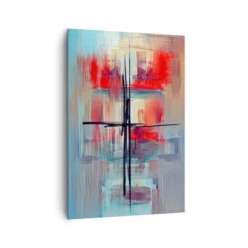 Obraz na plátne - Krajina v neznámej dimenzii - 70x100 cm