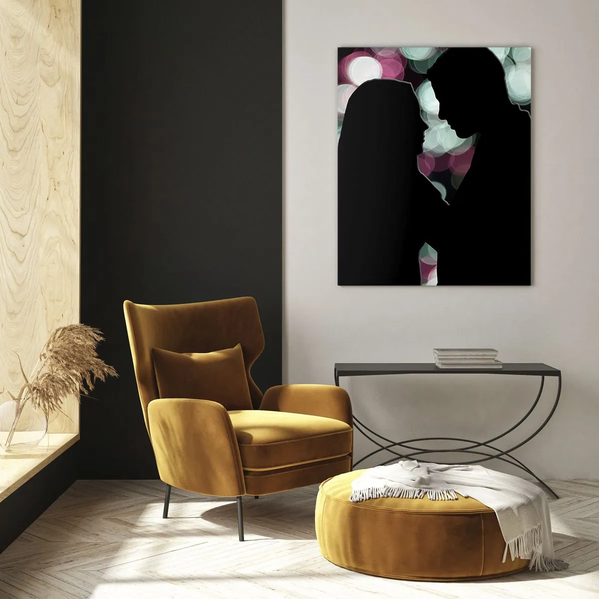 Obraz na skle - Áno! - 50x70 cm