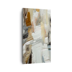 Obraz na plátne - Farebné nahromadenie - 45x80 cm