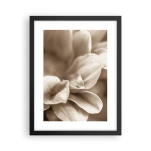 Plagát v čiernom ráme - Nežné ako úsmev - 30x40 cm