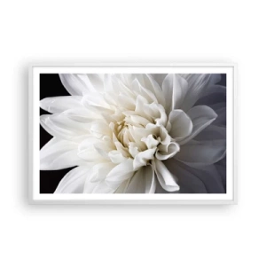 Plagát v bielom ráme - Ráno s nevestou - 91x61 cm