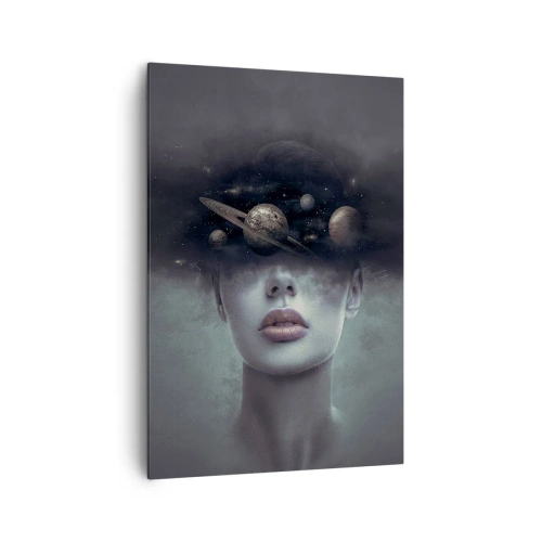 Obraz na plátne - A planéty… - 70x100 cm