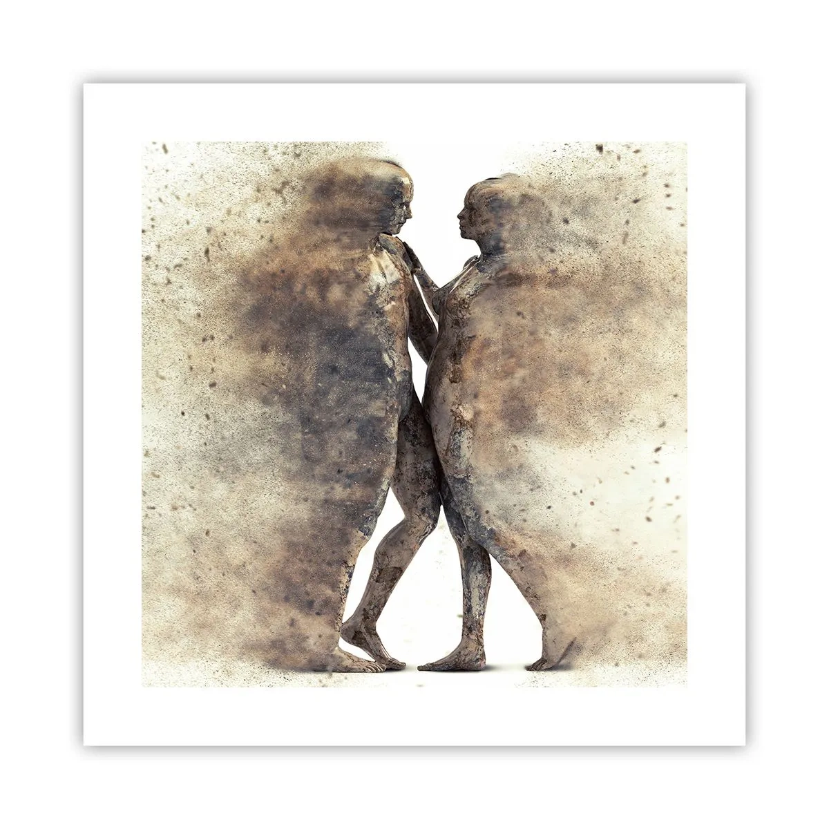 Plagát - Z prachu povstali, aby milovali - 40x40 cm