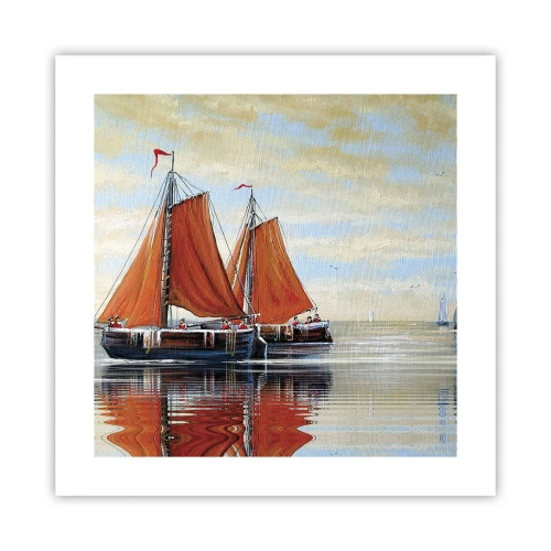 Plagát - Pluj, námorník… - 40x40 cm