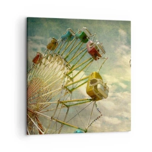 Obraz na plátne - Bude, bude zábava… - 60x60 cm