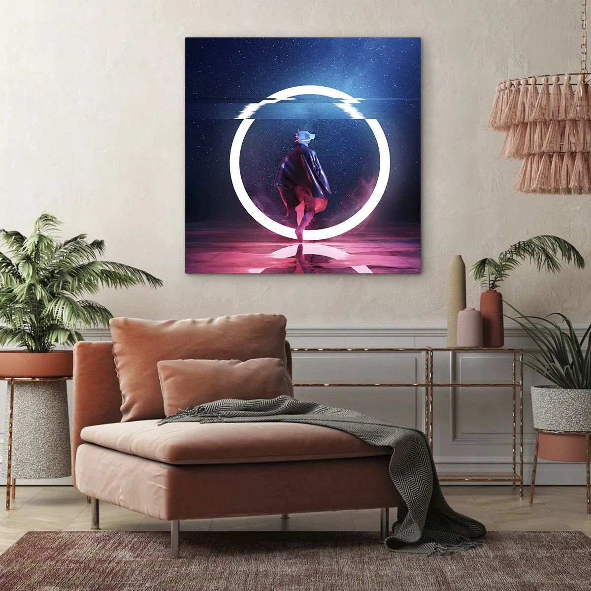 Obraz na plátne - Medzi svetmi - 70x70 cm