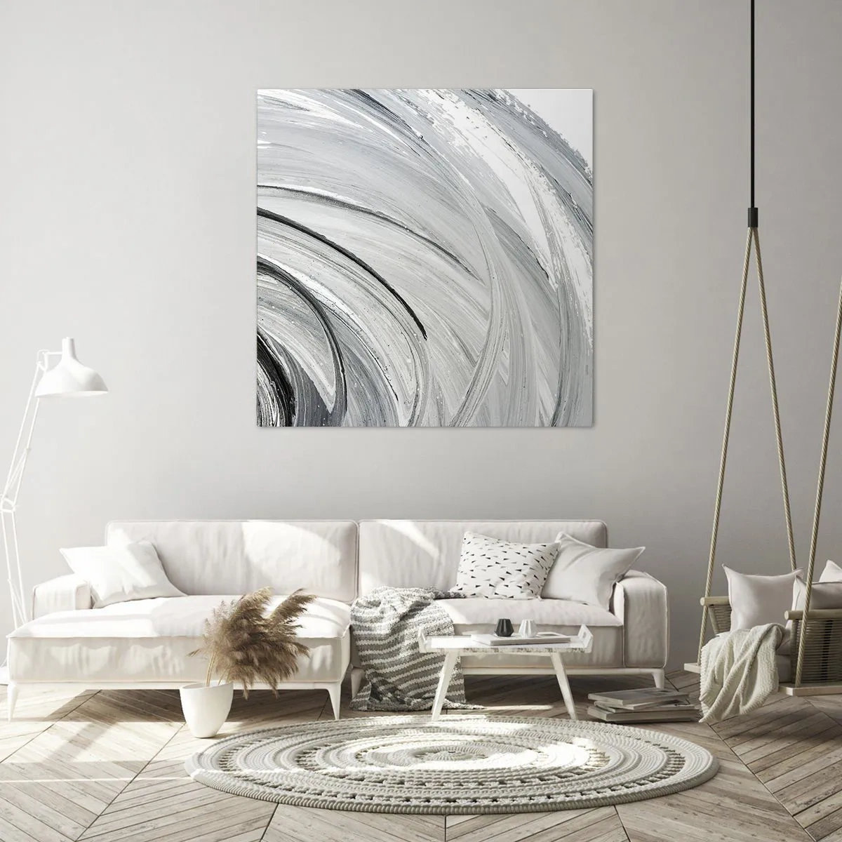 Obraz na plátne - Orbitálna kompozícia - 40x40 cm