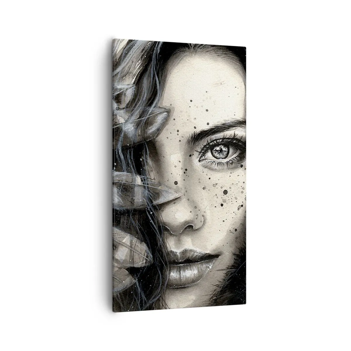 Obraz na plátne - Divoká krása - 55x100 cm
