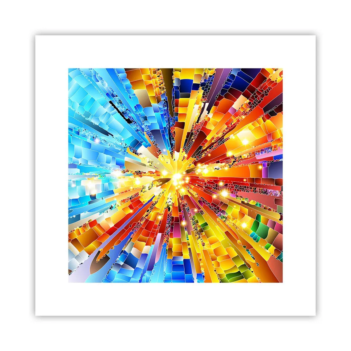 Plagát - In medias res - 30x30 cm