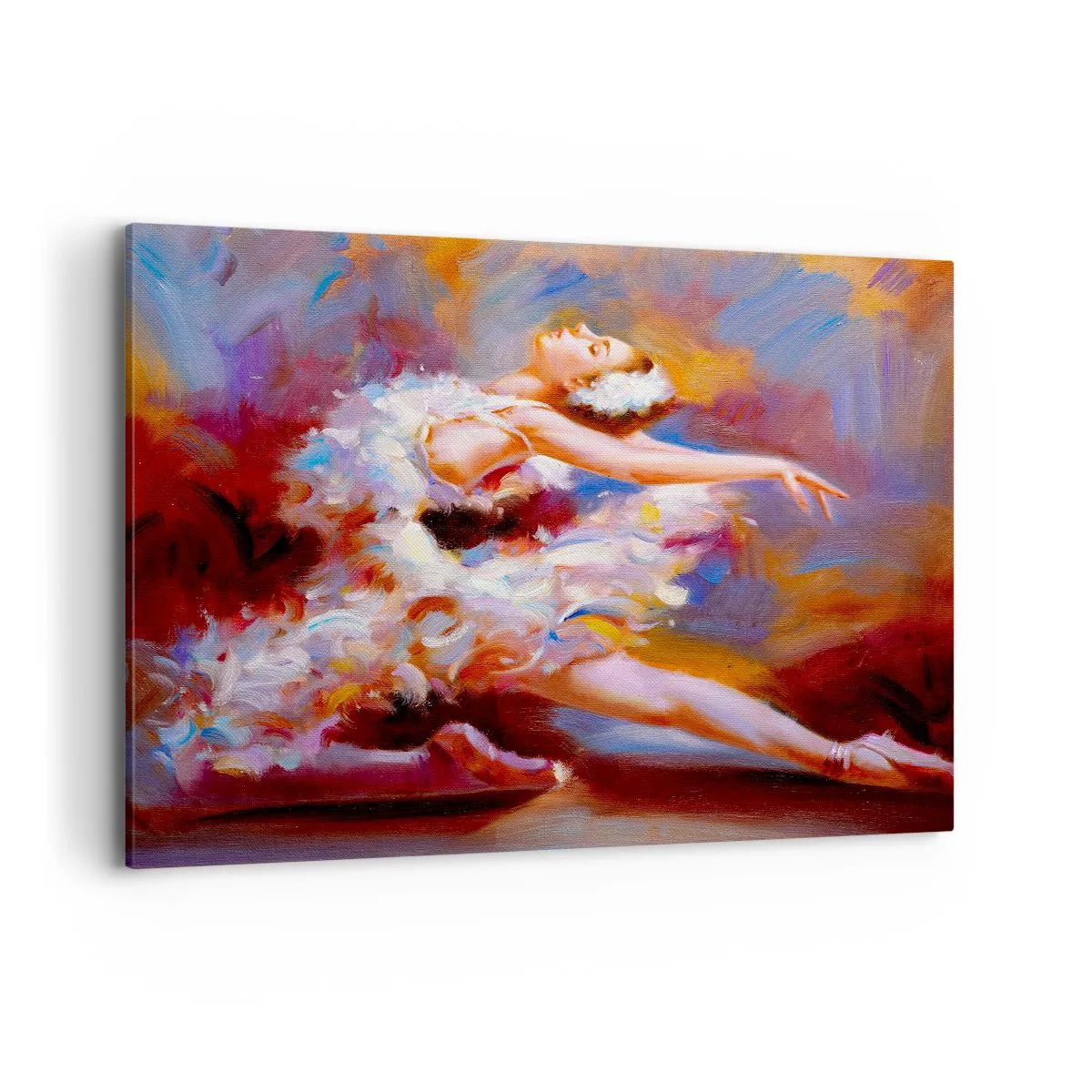 Obraz na plátne - Labutia elegancia - 100x70 cm