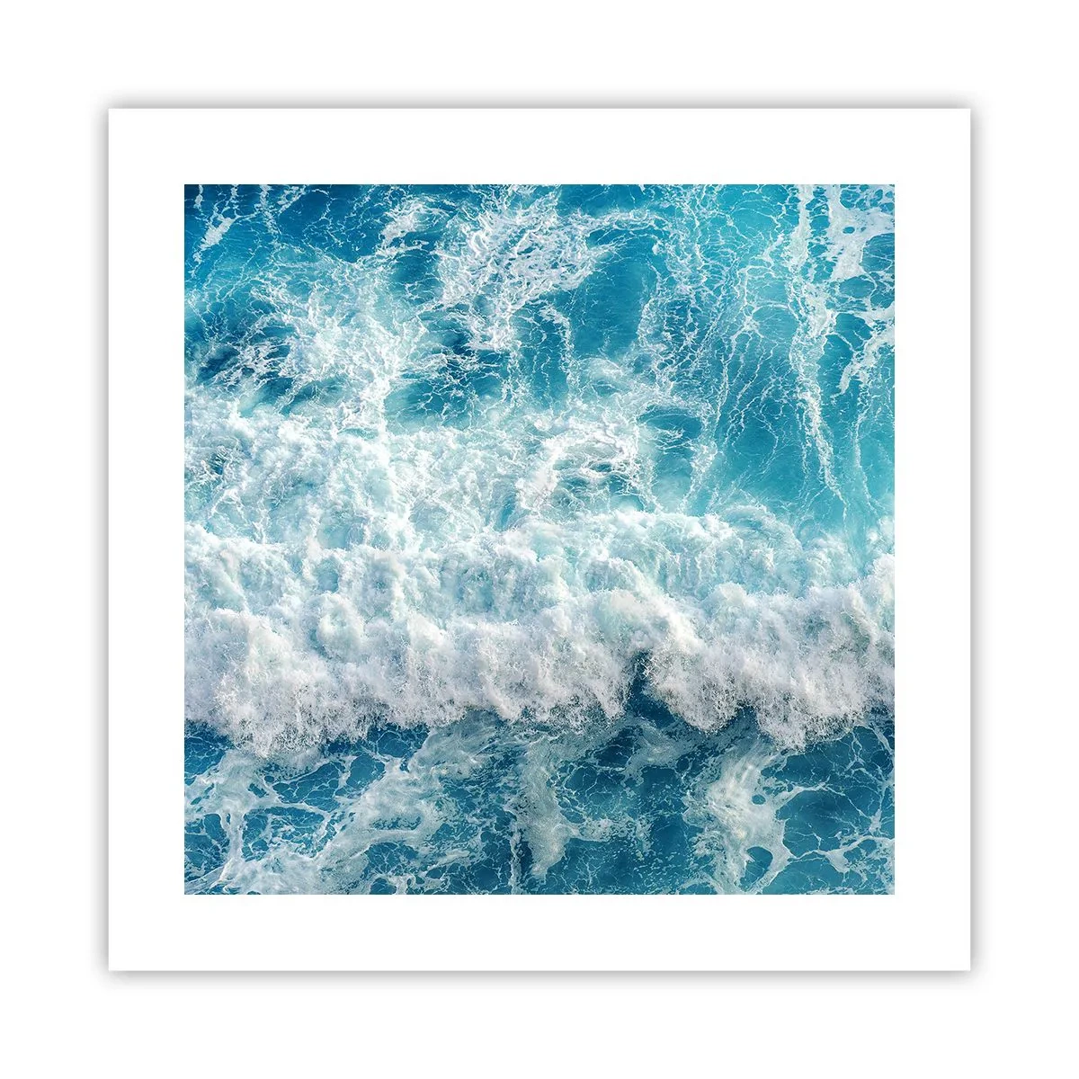 Plagát - Radostne a skákavo - 40x40 cm