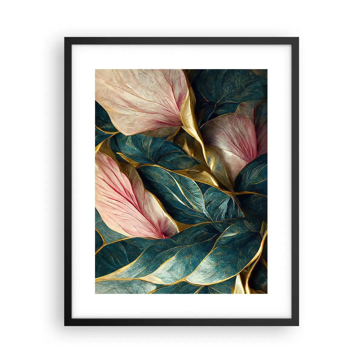 Plagát v čiernom ráme - Prirodzená elegancia a štýl - 40x50 cm