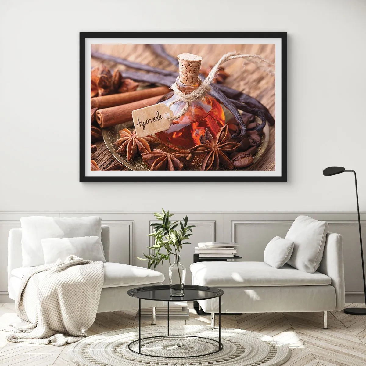 Plagát v čiernom ráme - K jednote tela a ducha - 100x70 cm