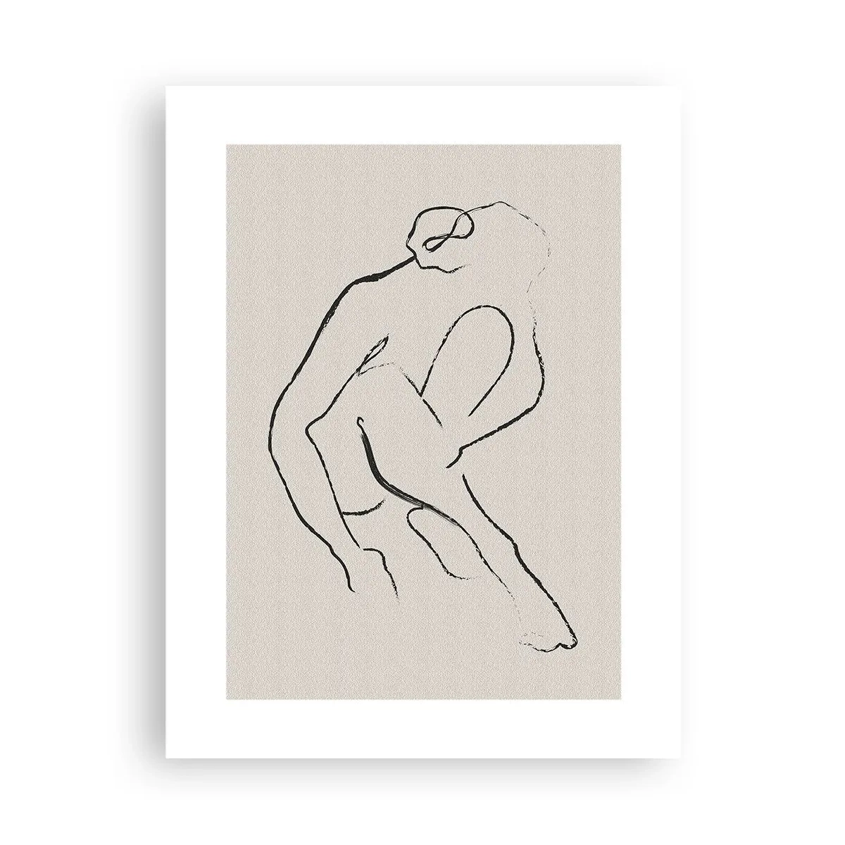 Plagát - Intímna skica - 30x40 cm