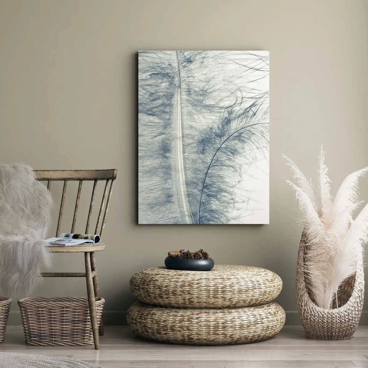 Obraz na plátne - Šepot prírody - 55x100 cm
