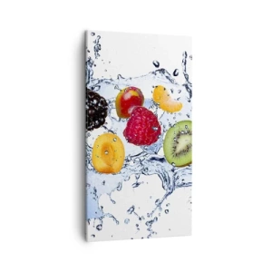 Obraz na plátne - Bavte sa s nami - 45x80 cm