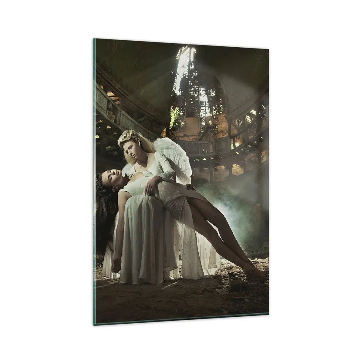 Obraz na skle - Duch starého divadla - 80x120 cm