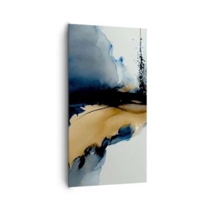 Obraz na plátne - Za závojom - 65x120 cm