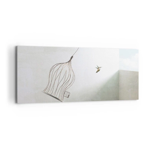 Obraz na plátne - Vo svojom živle - 120x50 cm