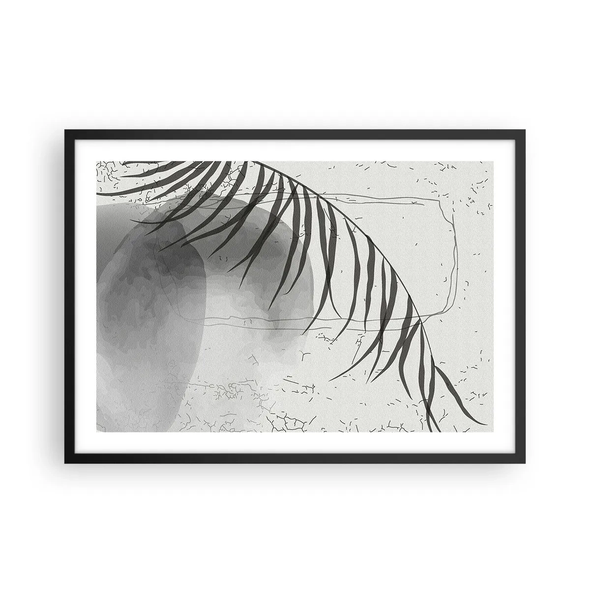 Plagát v čiernom ráme - Subtílna exotika prírody - 70x50 cm