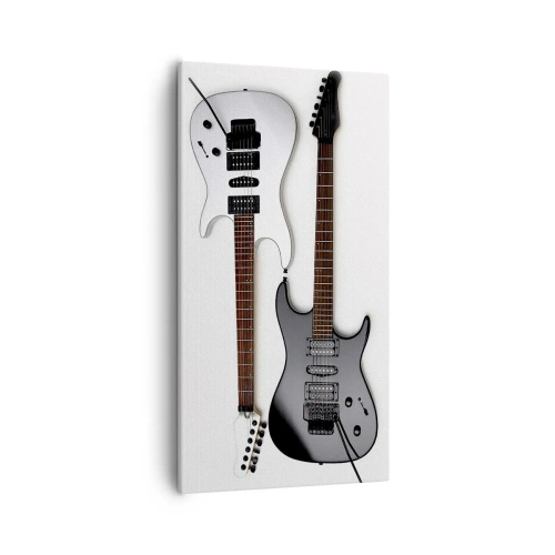 Obraz na plátne - Harmónia tvarov - 55x100 cm