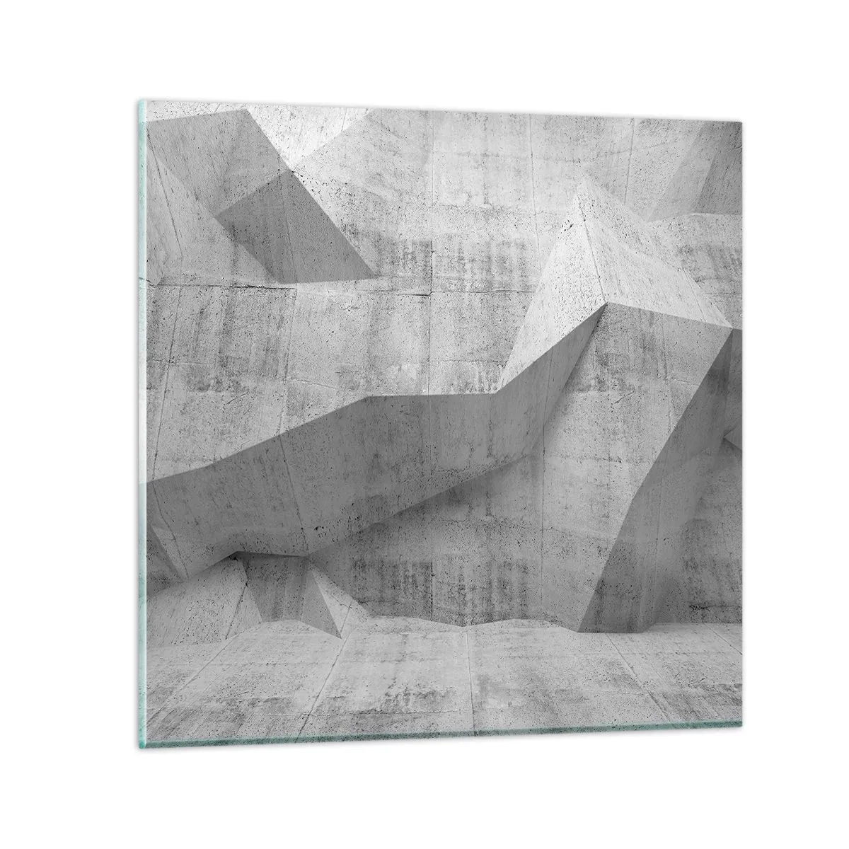 Obraz na skle - Skutočná výzva - 70x70 cm