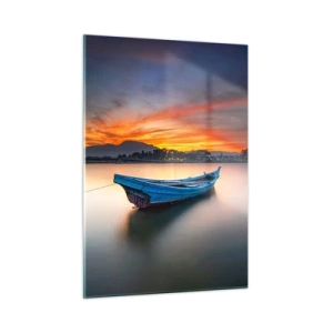 Obraz na skle - Blíži sa dobrá noc - 50x70 cm