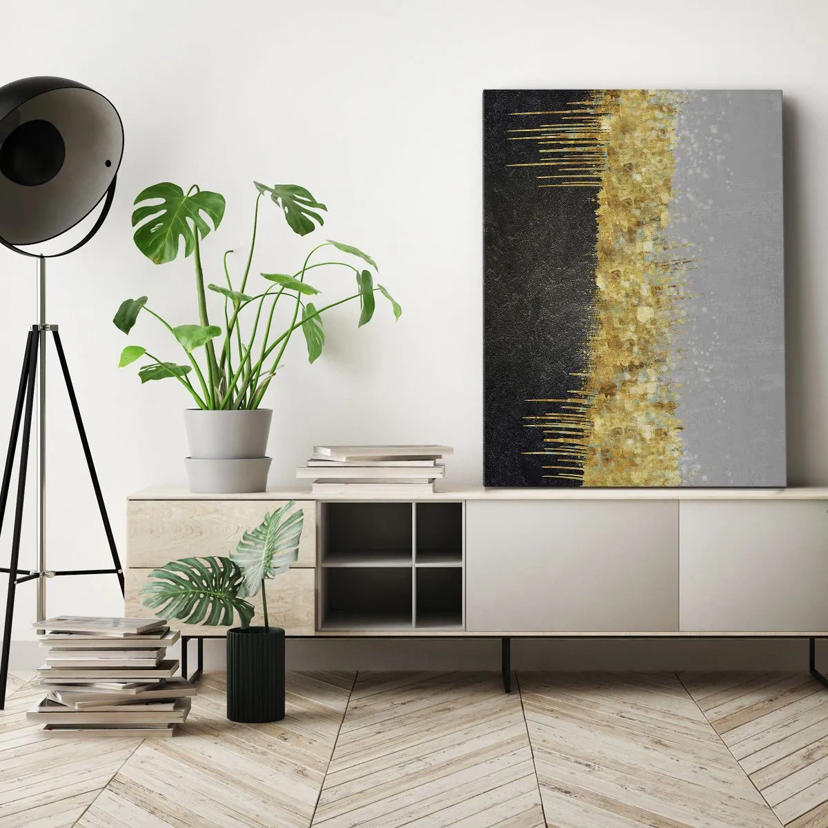 Obraz na plátne - Dovnútra a nahor - 50x70 cm