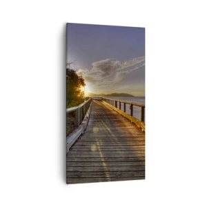 Obraz na plátne - Ísť, stále ísť smerom k slnku - 55x100 cm