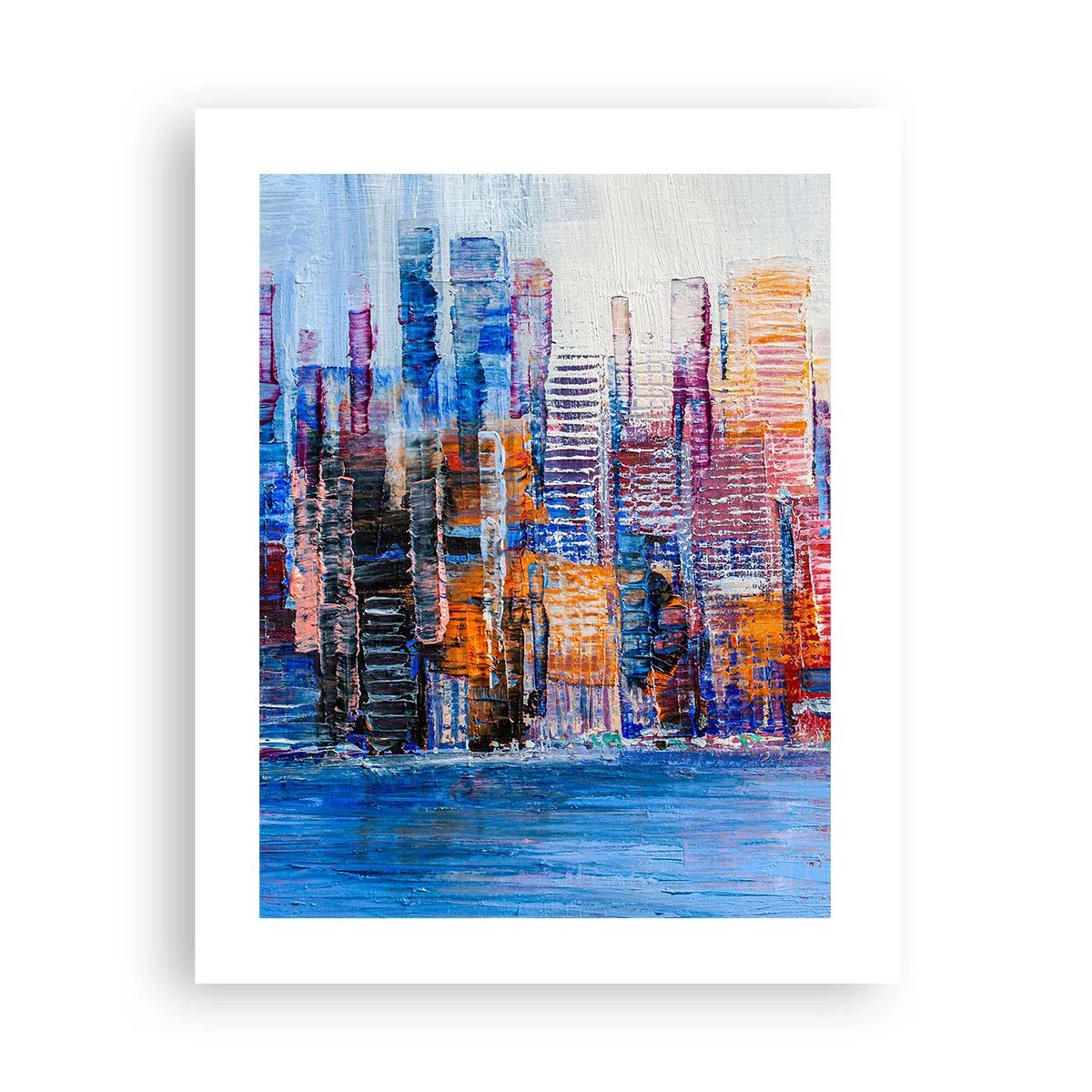 Plagát - Radostná metropola - 40x50 cm