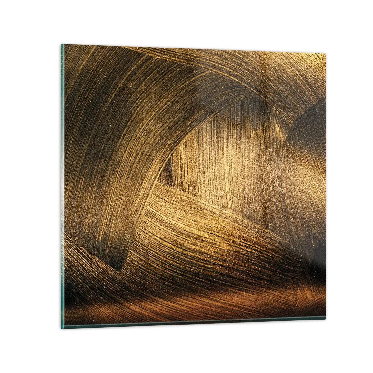 Obraz na skle - V zlatom labyrinte - 40x40 cm