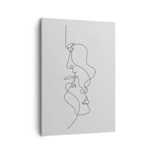 Obraz na plátne - Žiar vášnivých túžob - 50x70 cm