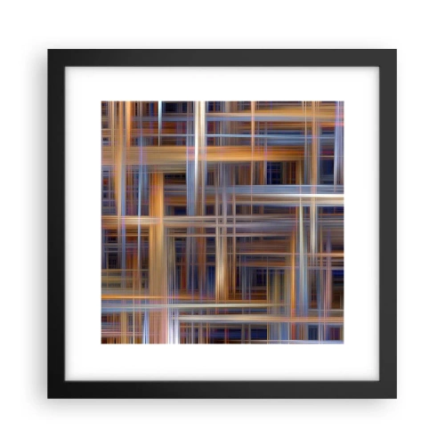 Plagát v čiernom ráme - Utkané zo svetla - 30x30 cm
