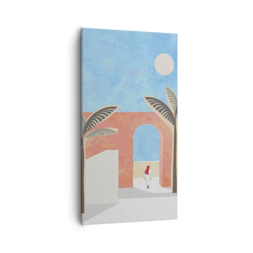 Obraz na plátne - Arabský deň - 55x100 cm