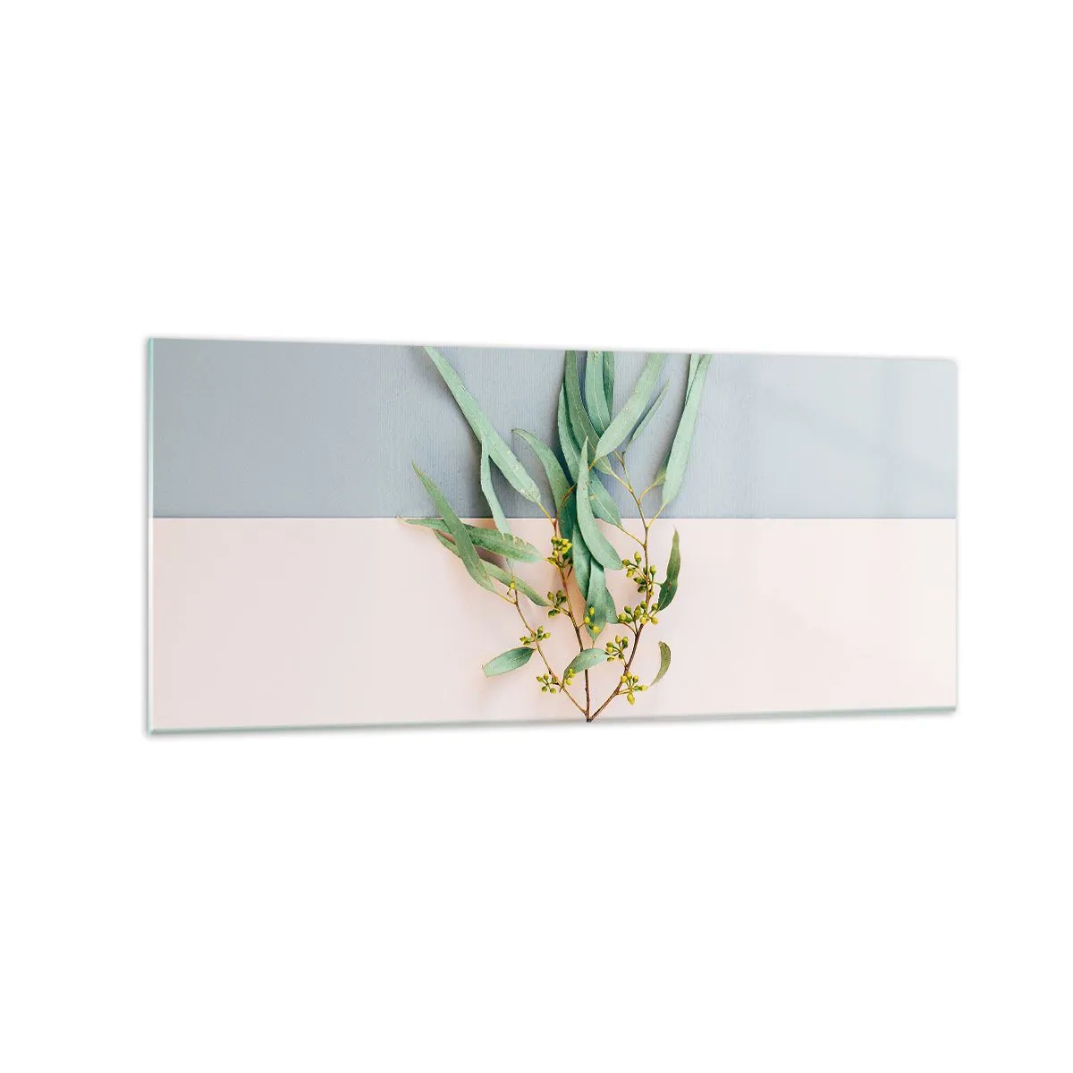 Obraz na skle - Pastelová jemnosť - 120x50 cm