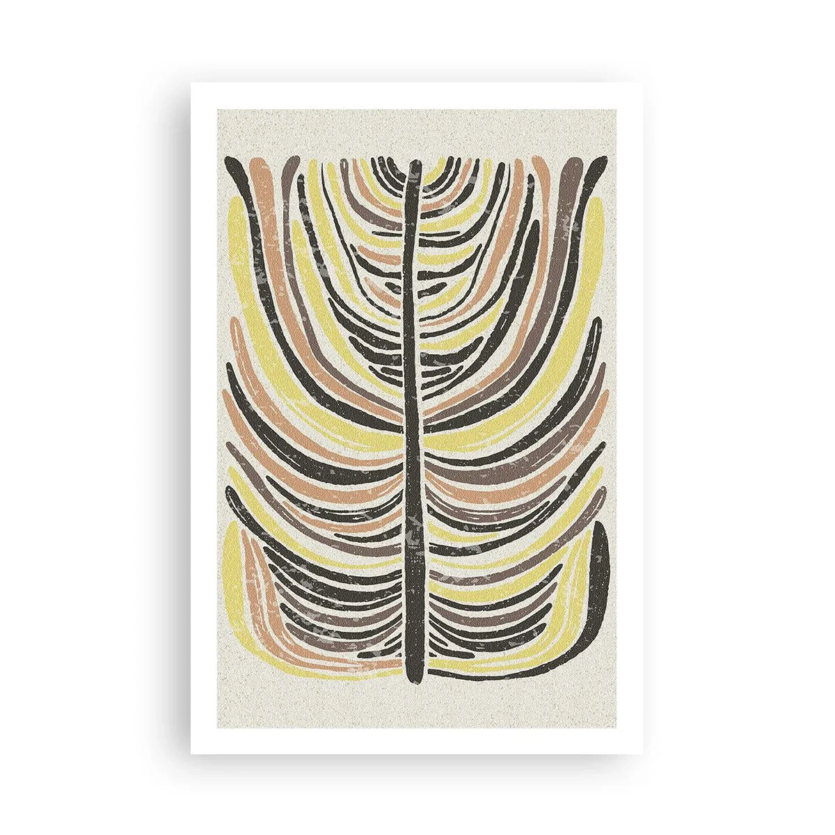 Plagát - Abstrakcia plná života - 61x91 cm