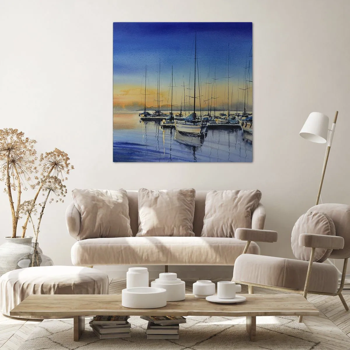 Obraz na plátne - Koniec dobrého dňa - 70x70 cm