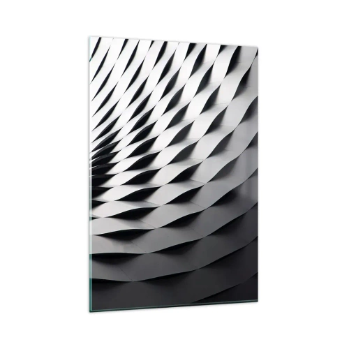 Obraz na skle - Na hladine vĺn - 80x120 cm