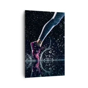 Obraz na plátne - Bež ako vietor - 80x120 cm