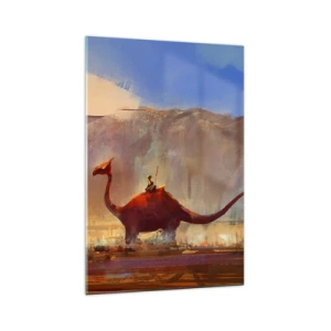 Obraz na skle - Keby nevyhynuli - 70x100 cm