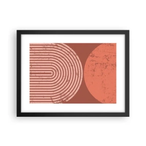 Plagát v čiernom ráme - Blízky vzťah - 40x30 cm