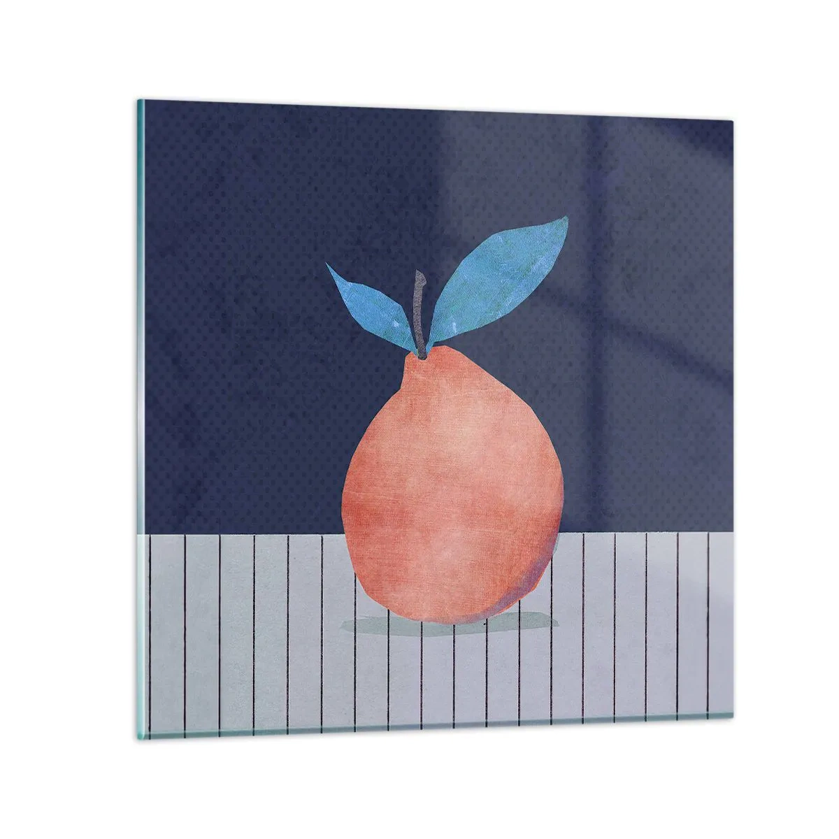 Obraz na skle - Konvexita a rovina - 60x60 cm