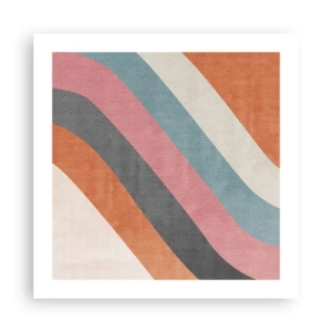 Plagát - Diagonálna kompozícia – pohyb - 50x50 cm