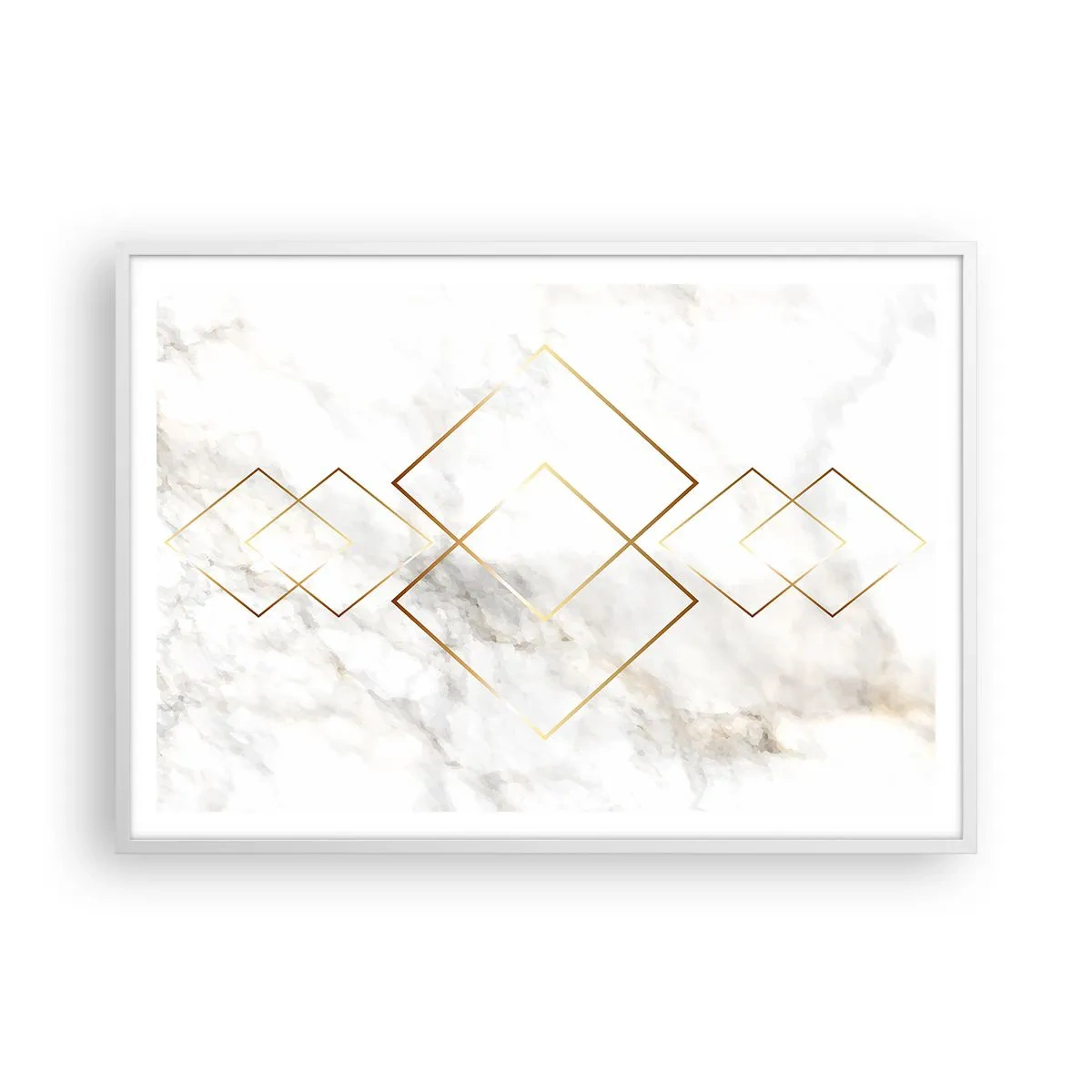 Plagát v bielom ráme - Pohľad na nekonečno - 100x70 cm