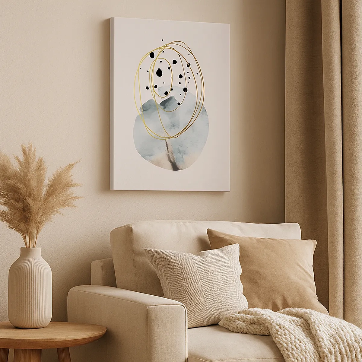 Obraz na plátne - V objatí priestoru - 50x70 cm