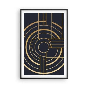 Plagát v čiernom ráme - Obraty udalosti - 61x91 cm