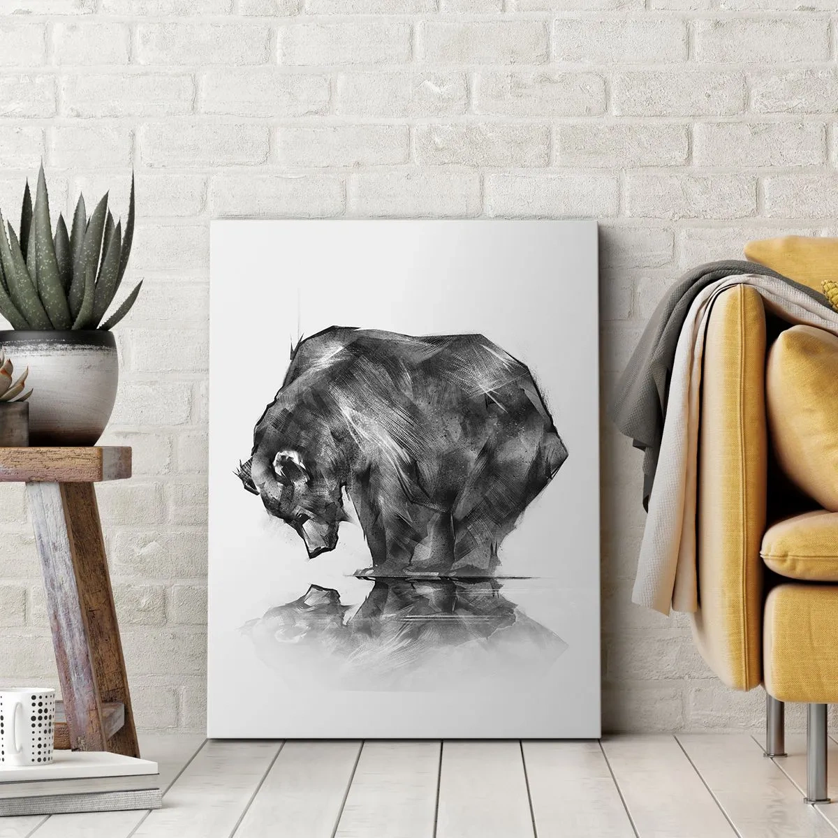 Obraz na plátne - Je príjemné sa stretnúť s niekým blízkym - 80x120 cm