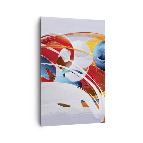 Obraz na plátne - Tanec živlov - 80x120 cm