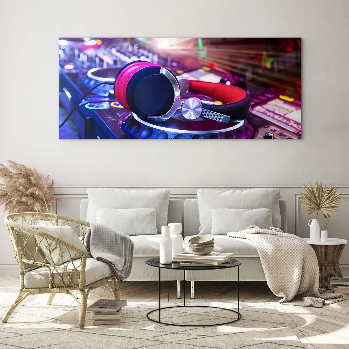 Obraz na skle - Bude, bude sa diať - 120x50 cm